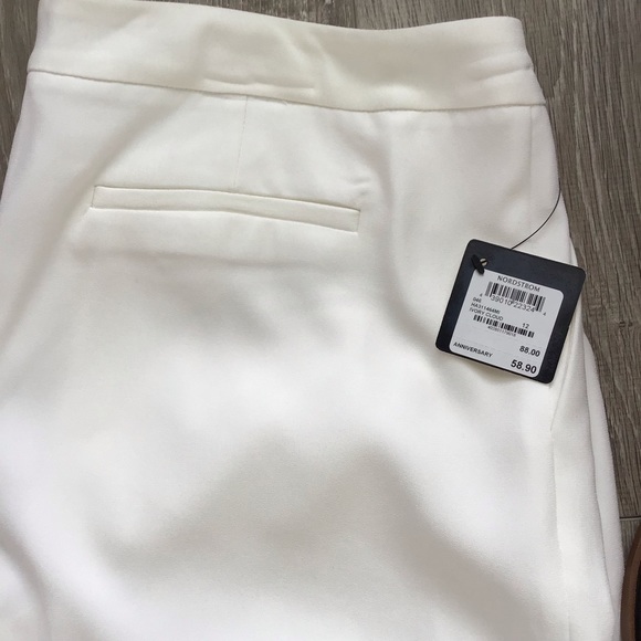 HALOGEN Trousers Ivory Cloud Size 12 - Picture 2 of 4
